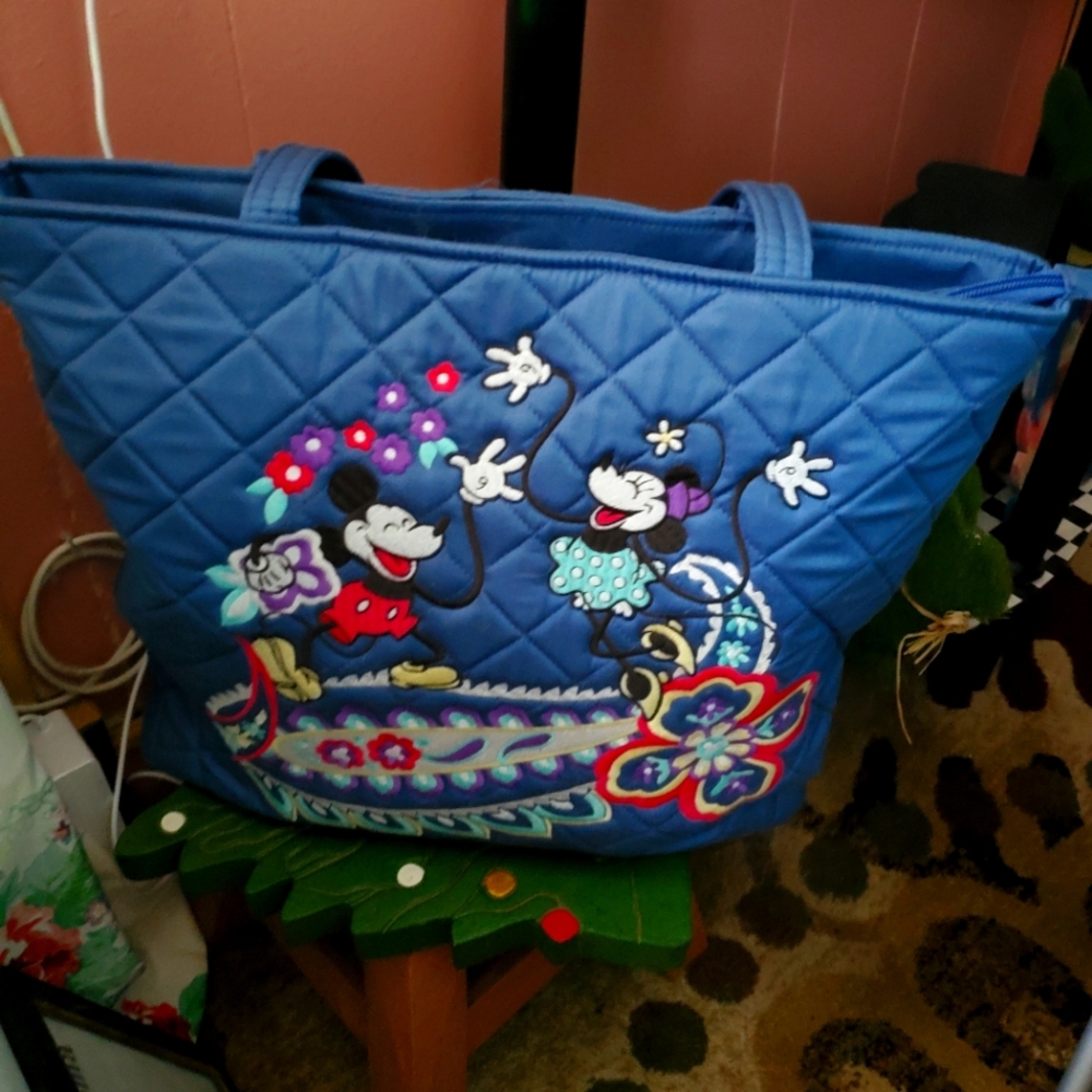 Mickey and Minnie tote bag